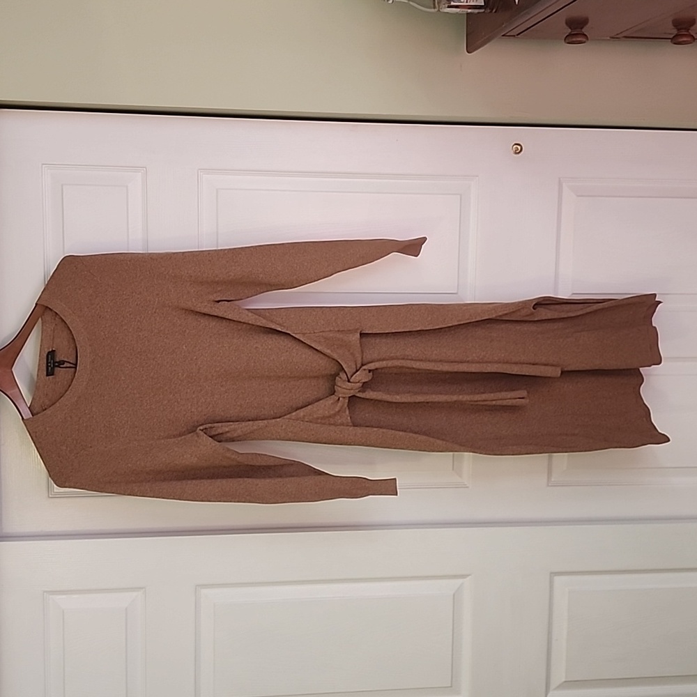 Rag & Bone Cotton/Cashmere Blend Knit Sweater Dress (L)